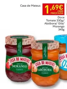 Pèra Doce - Tomate Abóbora/Gila/Morango