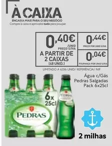 Pedras salgadas - Água C/Gas
