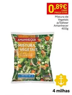 Amanhecer - Mistura De Vegetais P/Saltear