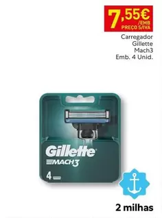 Gillette - Carregador Mach3
