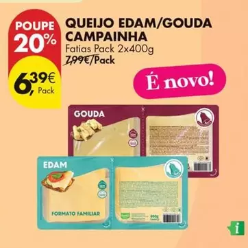 campainha - Queijo Edam/Gouda