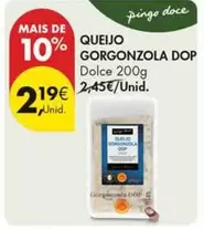 pingo doce - Queijo Gorgonzola DOP