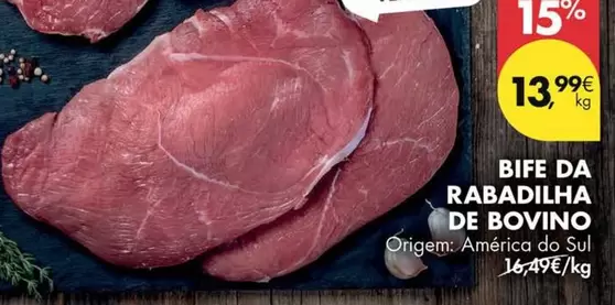 Bife Da Rabadinha De Bovino