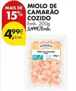 Miolo De Camarão Cozido