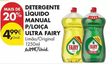 Fairy - Detergente Líquido Manual P/loica Ultra