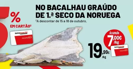 Bacalhau Graudo De 1.ª Seco Da Noruega