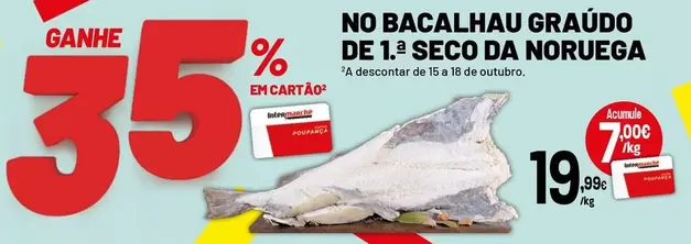 Bacalhau Graudo De 1a Seco Da Noruega