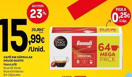 Nescafé - Cafe Em Capsulas Dolce Gusto