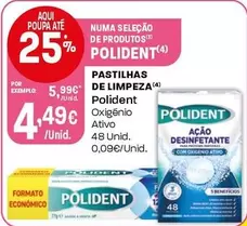 Polident - Pastilhas De Limpeza