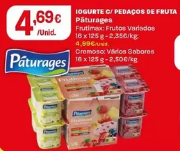 Páturages - Iogurte C/Pedaços De Fruta