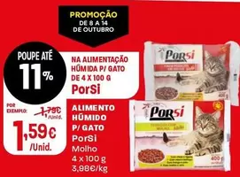 Porsi - Alimeto Húmido P/ Gato