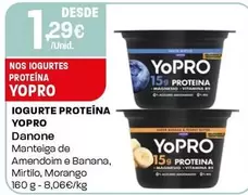 Danone - Iogurte Proteína Yopro