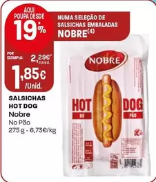 Nobre - Salsichas Hot Dog