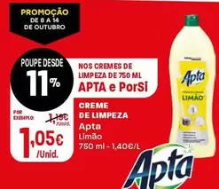 Apta - Creme De Limpeza