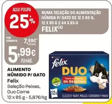 Felix - Alimento Humido P/ Gato