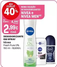 Nivea - Desodorizante Em Spray