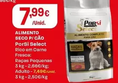 Porsi Select - Alimento Seco P/ Cáo