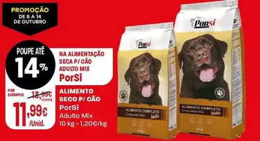 Porsi - Alimento Seco P/ Cao