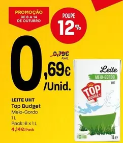 Top Budget - Leite UHT