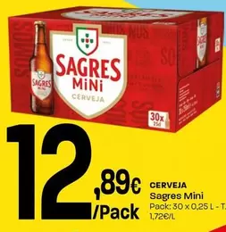 Sagres Mini - Cerveja