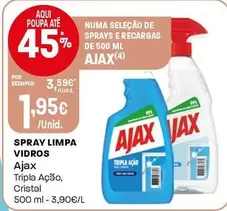 Ajax - Spray Limpa Vidros