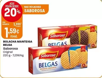Saborosa - Bolacha Manteiga Belga