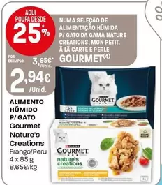 Purina - Alimento Humido P/ Gato Gourmet Nature's Creations