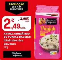 Itinéraire Des Saveurs - Arroz Aromático De Punjab Basmati