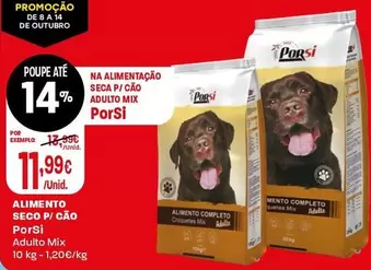 Porsi - Alimento Seco P/ Cão