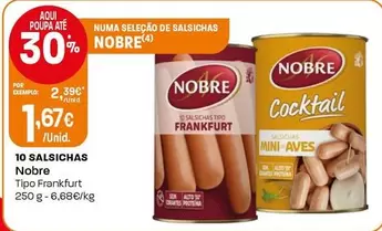 Nobre - 10 Salsichas