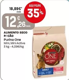 PurinaOne - Alimento Seco P/ Cão