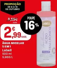 Labell - Água Micelar 5 Em 1