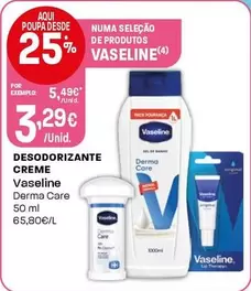 Vaseline - Desodorizante Creme