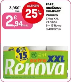Renova - Papel Higienico Compact