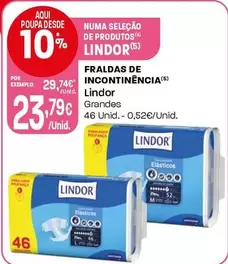 Lindor - Fraldas De Incontinencia