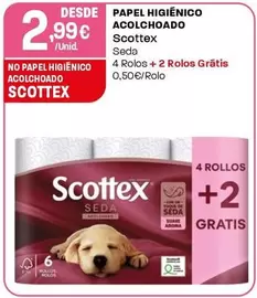 Scottex - Papel Higiénico Acolchado