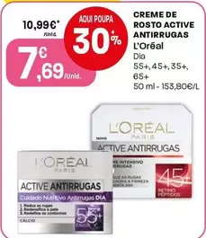 L'Oréal - Creme De Rosto Active Antirrugas
