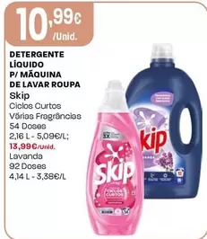 Skip - Detergente Líquido P/Maquina De Lavar Roupa