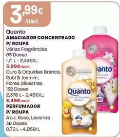Quanto - Amaciador Concentrado P/Roupa