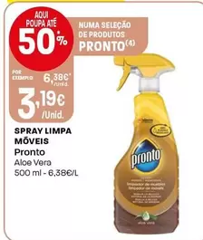 Pronto - Spray Limpa Moveis