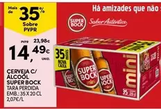 Mini - Cerveja C/ Alcool Super Bock