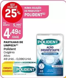 Polident - Pastilhas De Limpeza