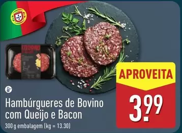 .Com - Hambúrgueres De Bovino Com Queijo E Bacon
