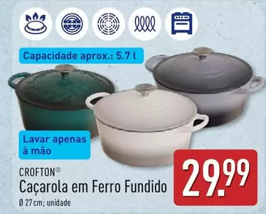 Caçarola - Em Ferro Fundido