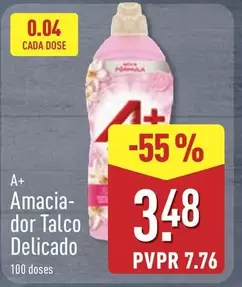 Amacia-dor Talco Delicado