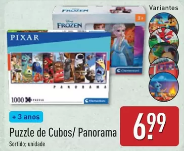 Frozen - Puzzle De Cubos/ Panorama