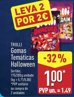 Trolli - Gomas Temáticas Halloween