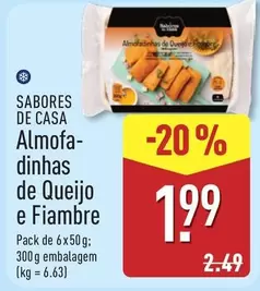 Terra de Sabores - Almofa-dinhas De Queijo E Fiambre
