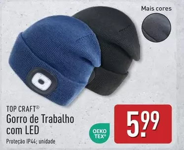 .Com - Gorro De Trabajo Com Led