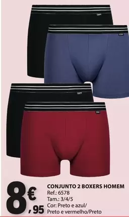 Dim - Conjunto 2 Boxers Homem